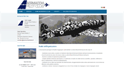 Desktop Screenshot of aermacchipilotclub.it
